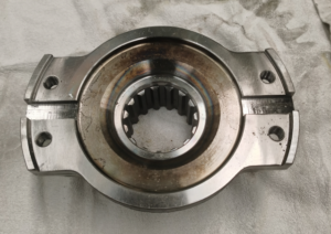 Bulldozer flange